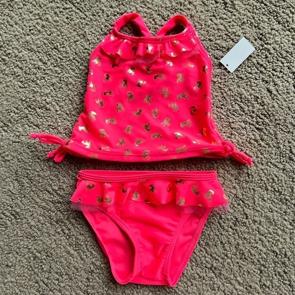 NWT two piece bathing suit infant - Picture 1 of 5